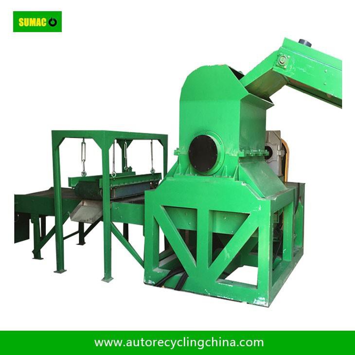 Automatic Tire Rubber Rotating Crusher