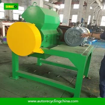Scrap Recycling Tire Rubber Crusher Machine